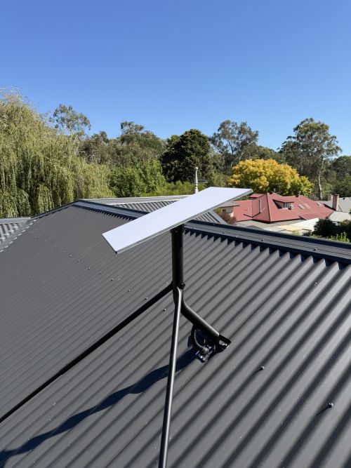 Starlink On Colorbond Roof